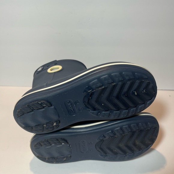 CROCS Kids Dark Blue Rain Boots